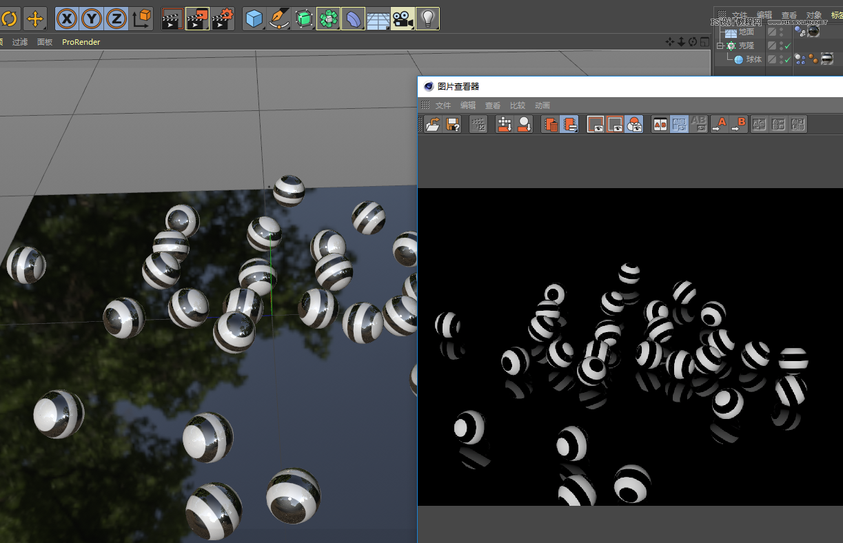 C4D�̳̣�����������С��Ӯ�
