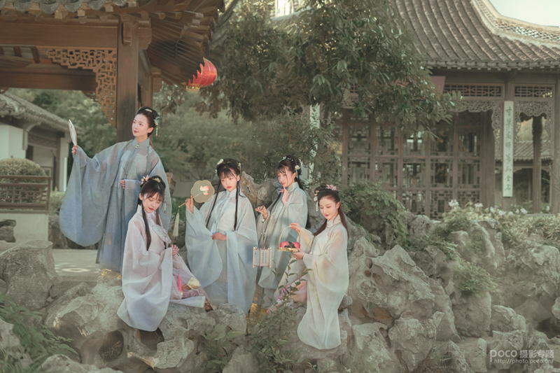 古風效果:用PS制作古色古香的古風人像