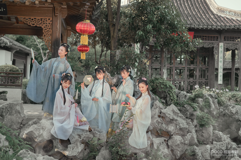 古風效果:用PS制作古色古香的古風人像