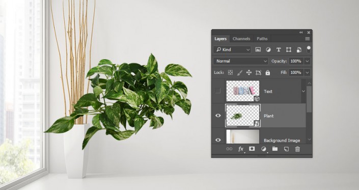 3D立體字:用PS制作沙發靠椅主題立體字