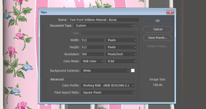 3D立體字:用PS制作沙發靠椅主題立體字