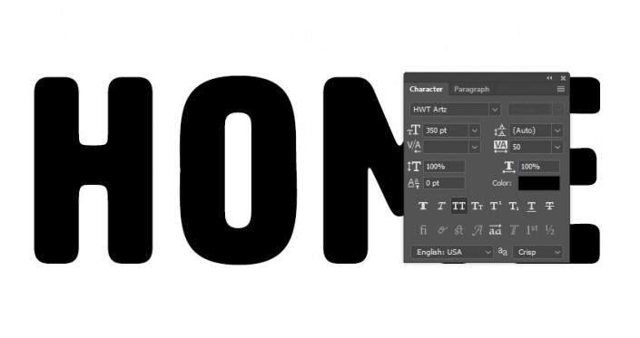 3D立體字:用PS制作沙發(fā)靠椅主題立體字