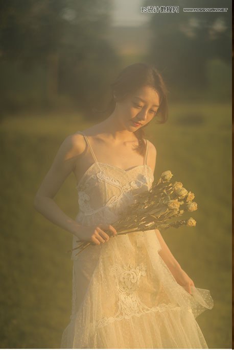 復(fù)古效果:用PS調(diào)出復(fù)古風(fēng)格的仙女人像