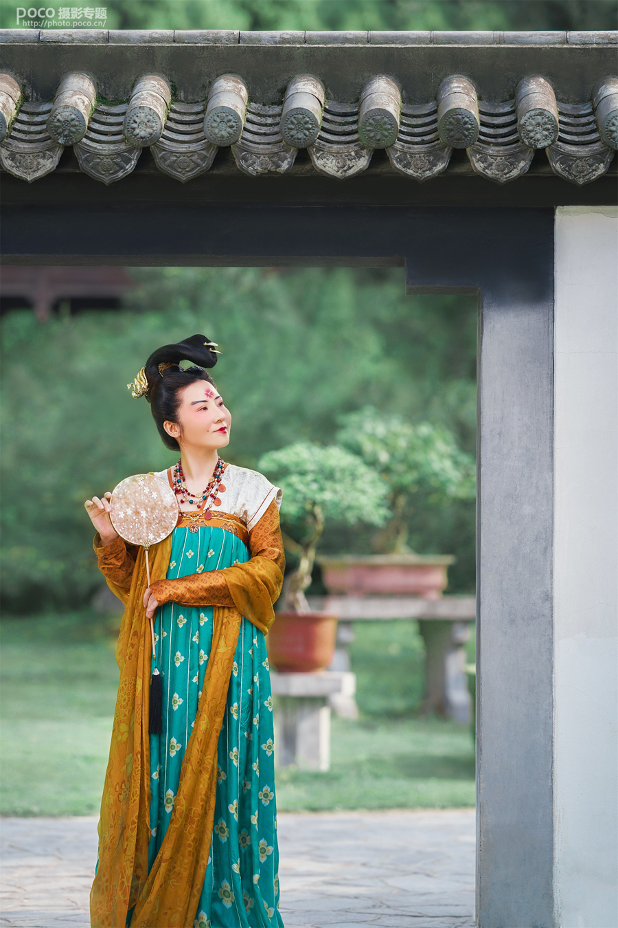 古風人像:用PS調出通透的唐風仕女人像