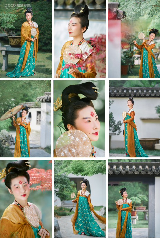 古風人像:用PS調出通透的唐風仕女人像