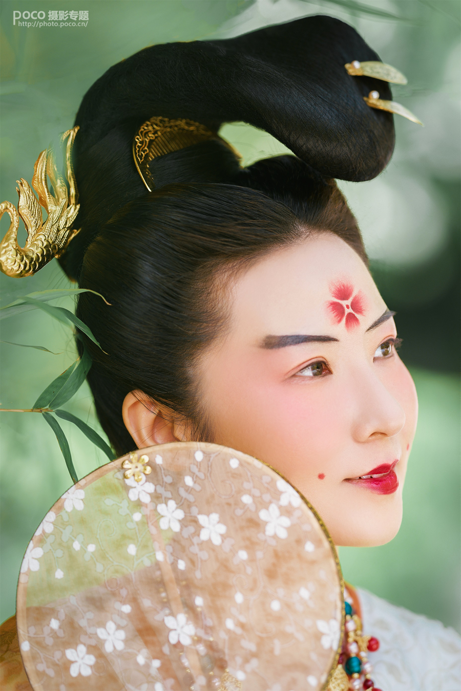 古風人像:用PS調出通透的唐風仕女人像