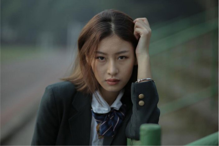 冷色效果:用PS調出人像照片時尚冷色調