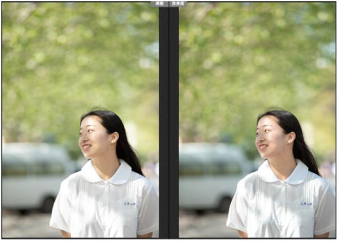 清新效果:用PS調出校園人像小清新效果