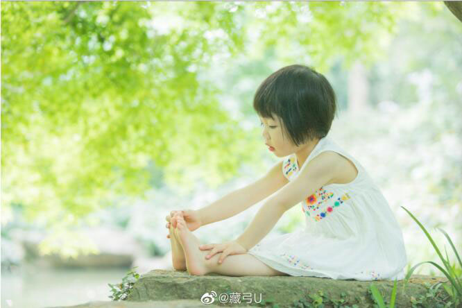 清新效果:用PS調出干凈通透的兒童照片