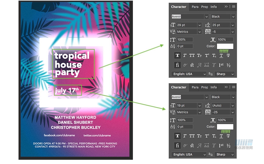 夏季海報(bào):用PS合成夏季派對(duì)宣傳海報(bào)