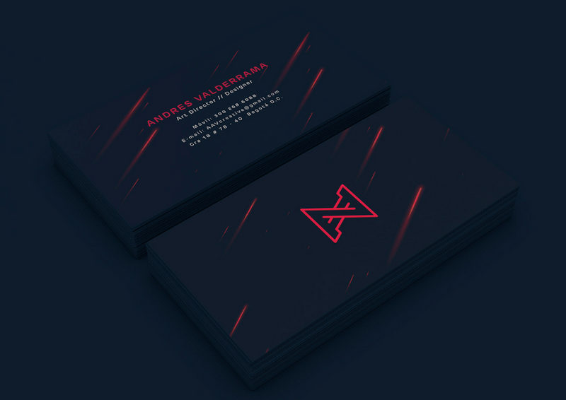 10款簡約大氣的男士名片設計欣賞