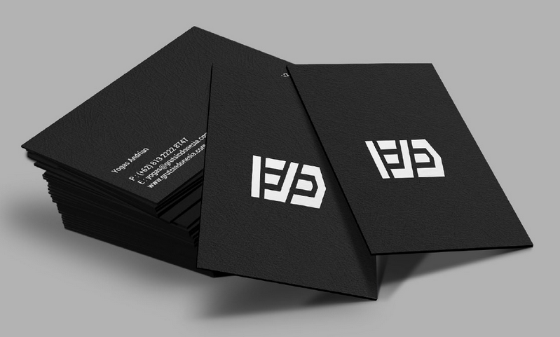 10款簡約大氣的男士名片設計欣賞