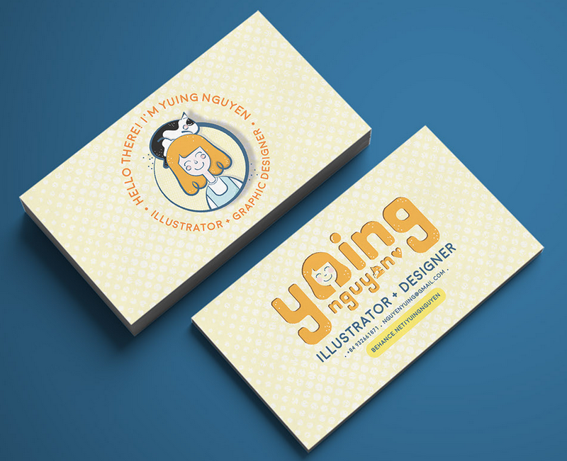 11款可愛風(fēng)格女性名片設(shè)計(jì)欣賞