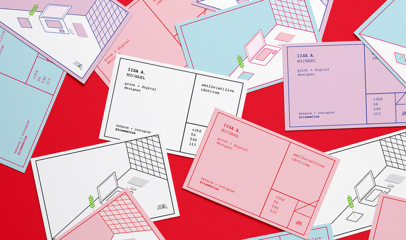 11款可愛風(fēng)格女性名片設(shè)計(jì)欣賞