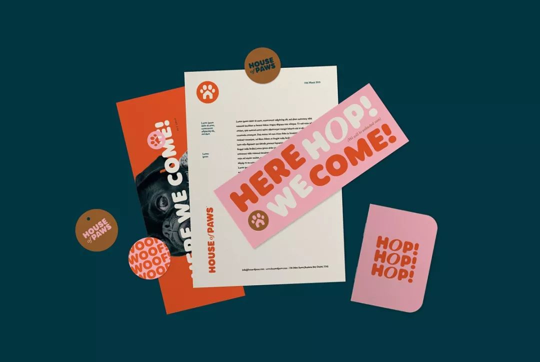 House of Paws寵物中心品牌視覺設(shè)計