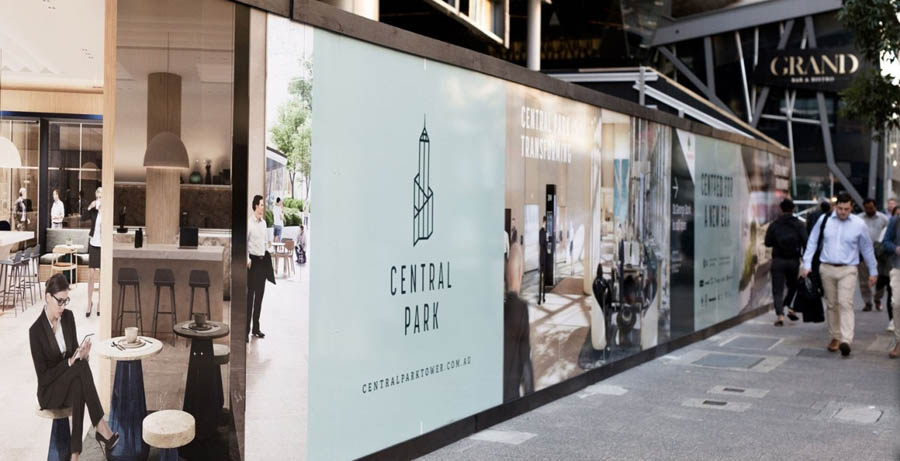 珀斯中央公園大廈品牌形象設計欣賞