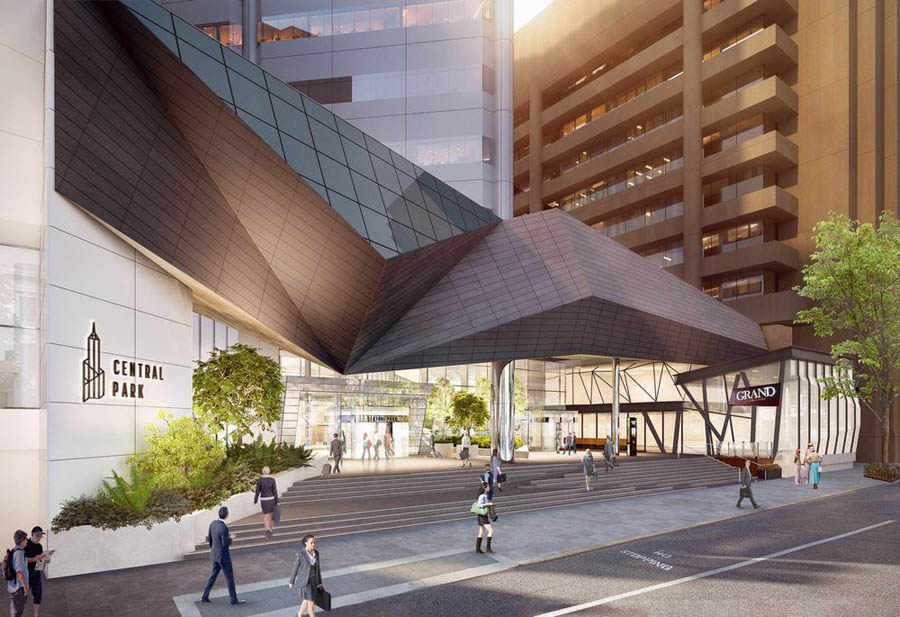 珀斯中央公園大廈品牌形象設計欣賞