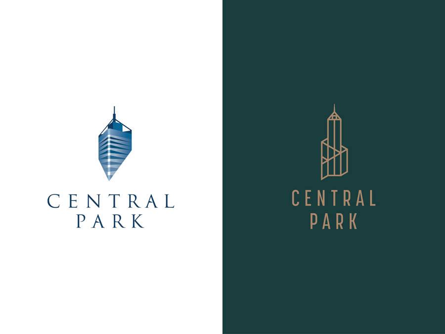 珀斯中央公園大廈品牌形象設計欣賞