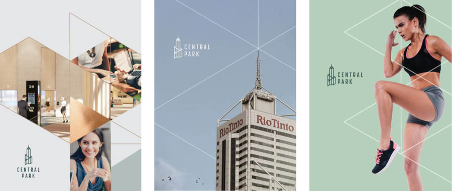 珀斯中央公園大廈品牌形象設計欣賞