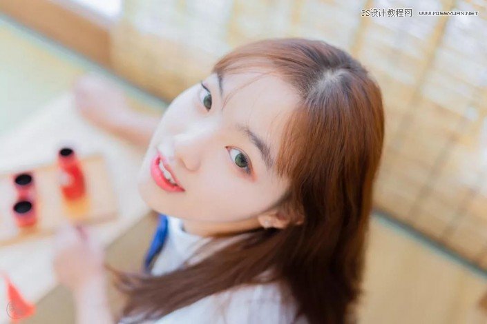 LR教程:給美女照片快速調(diào)出日系小清新效果