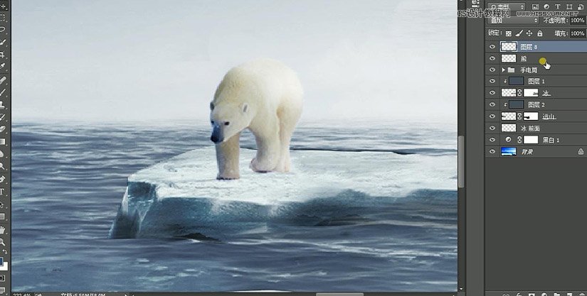 廣告設計:用PS設計山地自行車宣傳廣告