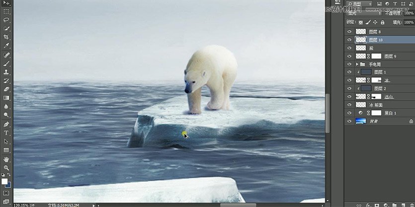 廣告設計:用PS設計山地自行車宣傳廣告