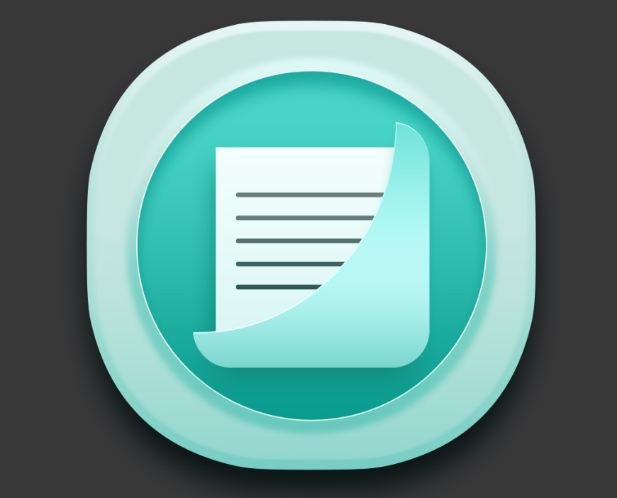 Photoshop繪制立體感十足的手機圖標