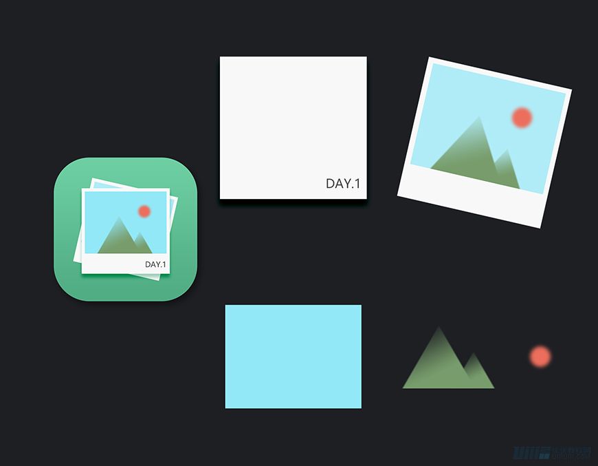 Photoshop繪制時(shí)尚大氣的手機(jī)APP圖標(biāo)