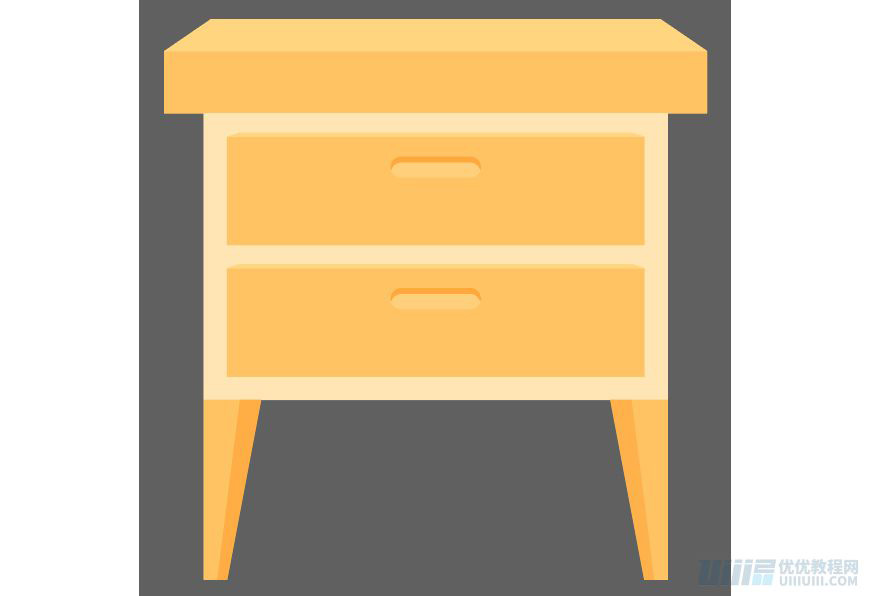 Illustrator繪制扁平化風(fēng)格的辦公室插畫(huà)