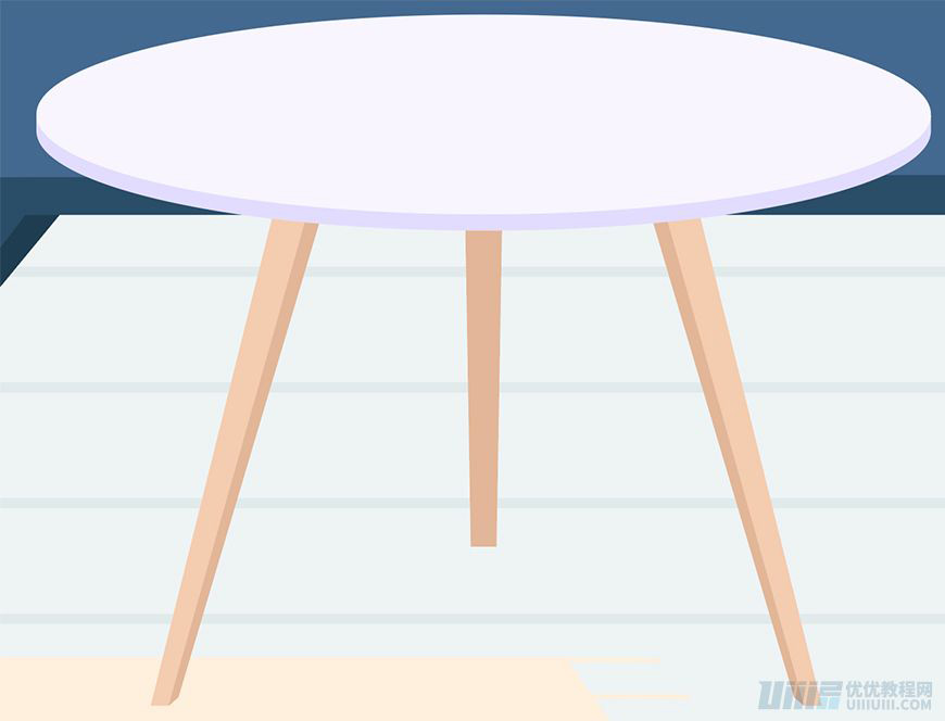 Illustrator繪制扁平化風格的辦公室插畫