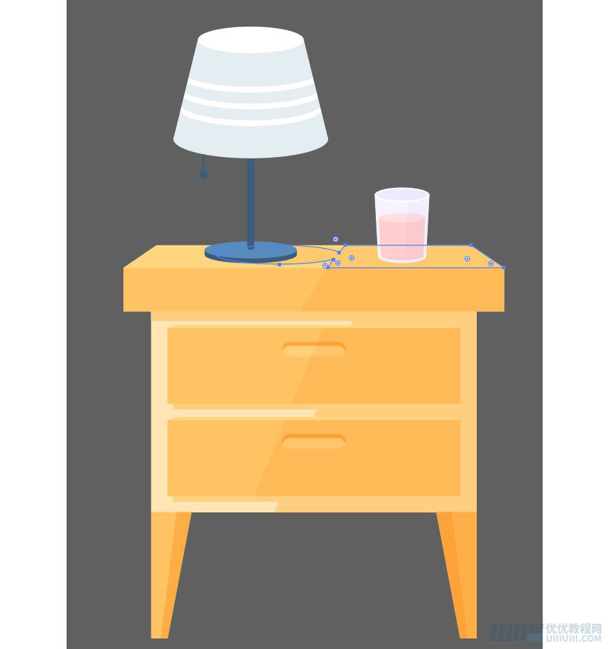 Illustrator繪制扁平化風格的辦公室插畫