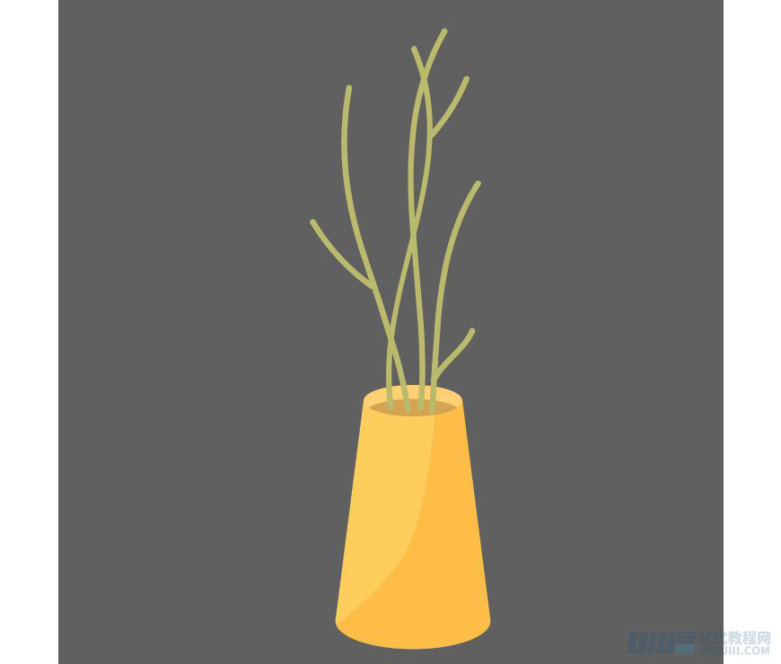 Illustrator繪制扁平化風格的辦公室插畫