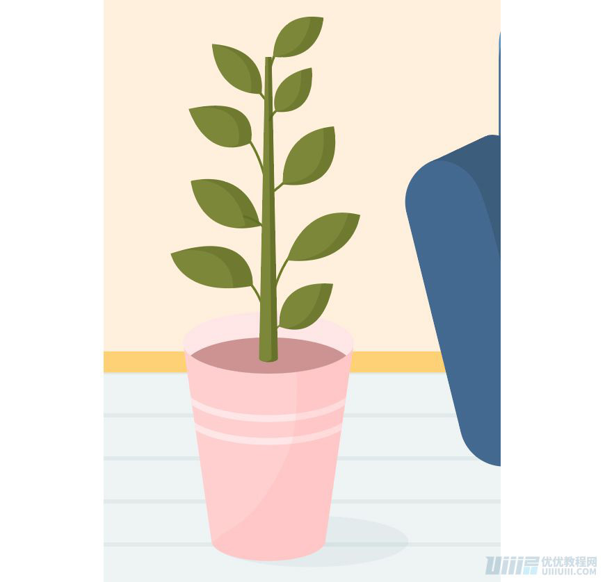 Illustrator繪制扁平化風(fēng)格的辦公室插畫(huà)