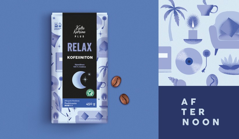 Kulta Katriina咖啡包裝設(shè)計(jì)欣賞