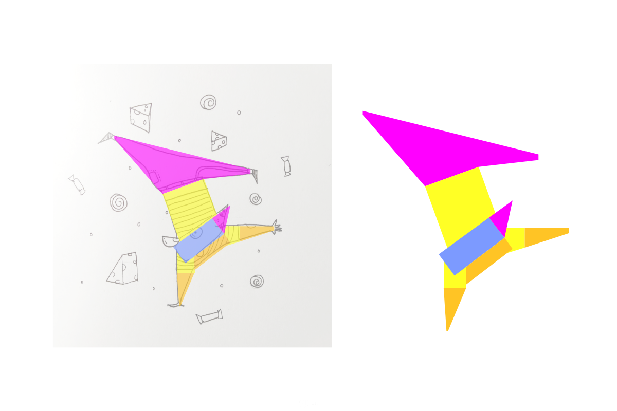 Photoshop結(jié)合AI繪制春字主題插畫作品