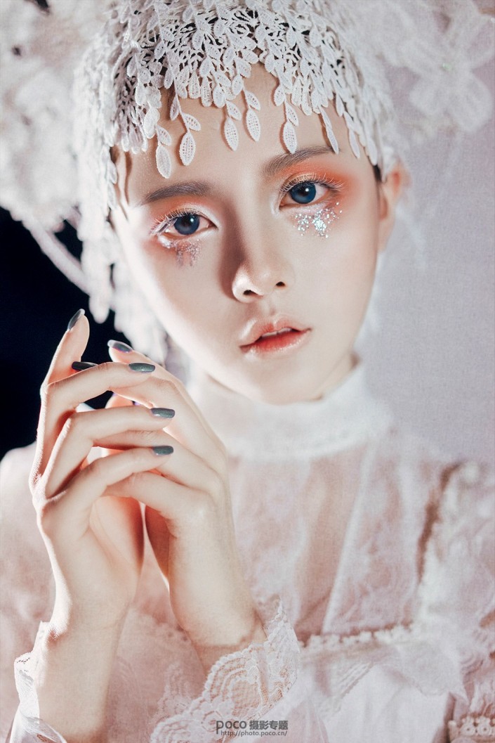 Photoshop制作唯美可愛的女生頭像照片