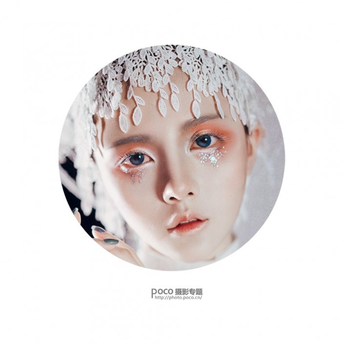 Photoshop制作唯美可愛的女生頭像照片