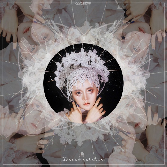 Photoshop制作唯美可愛的女生頭像照片