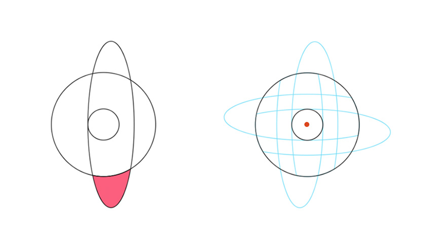 Illustrator設計紫色立體效果的企業LOGO