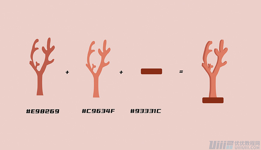 Illustrator繪制扁平化風格的室內效果圖