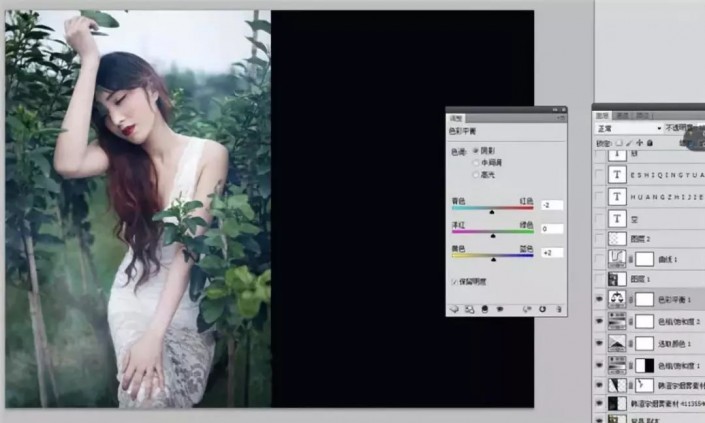 Photoshop�{���⾰����ɫˇ�gЧ��