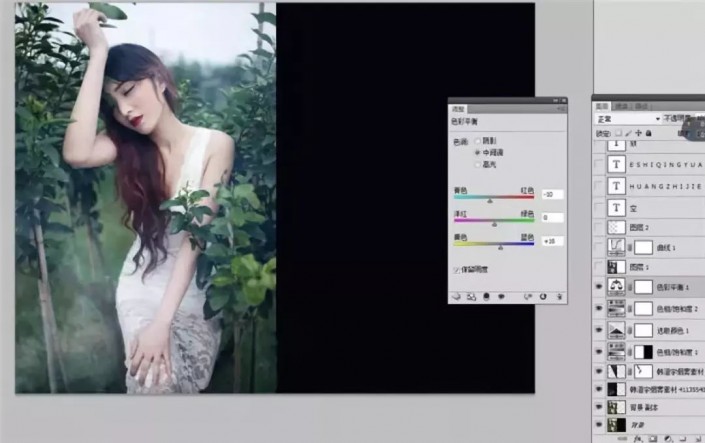 Photoshop�{���⾰����ɫˇ�gЧ��