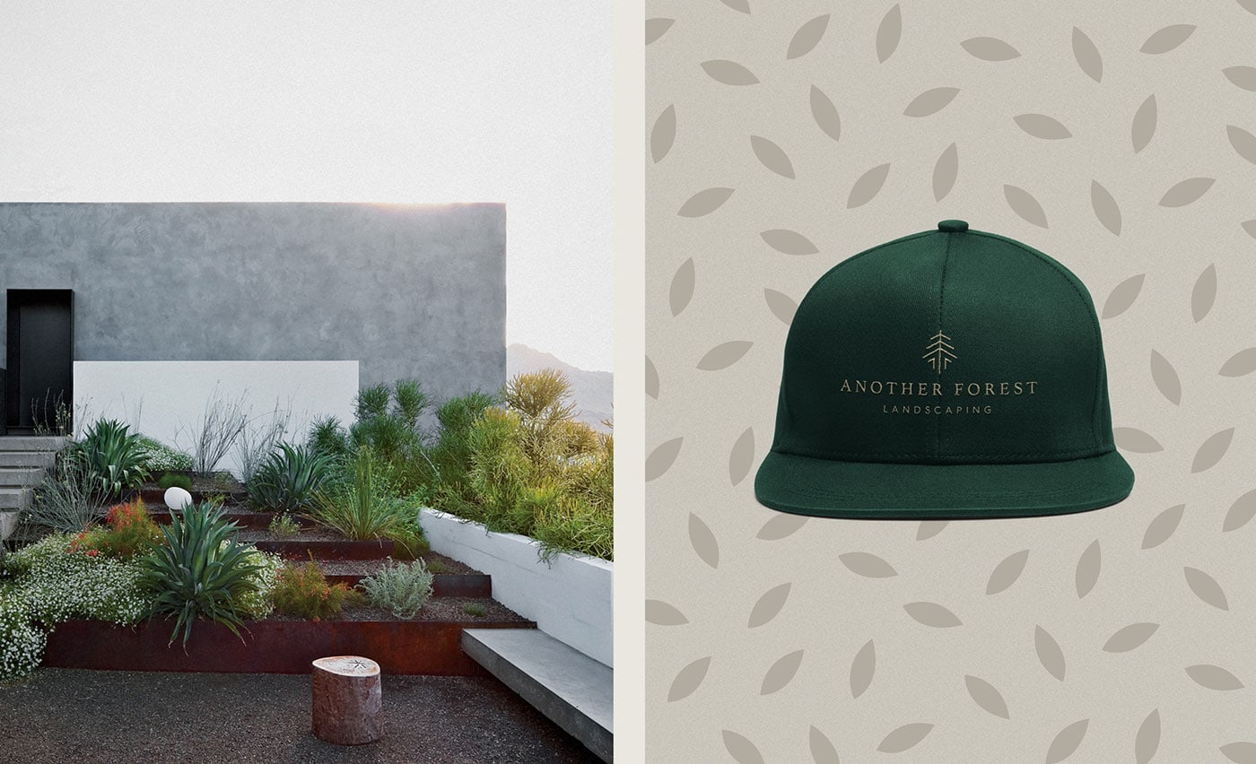 花園服務品牌視覺形象設計欣賞