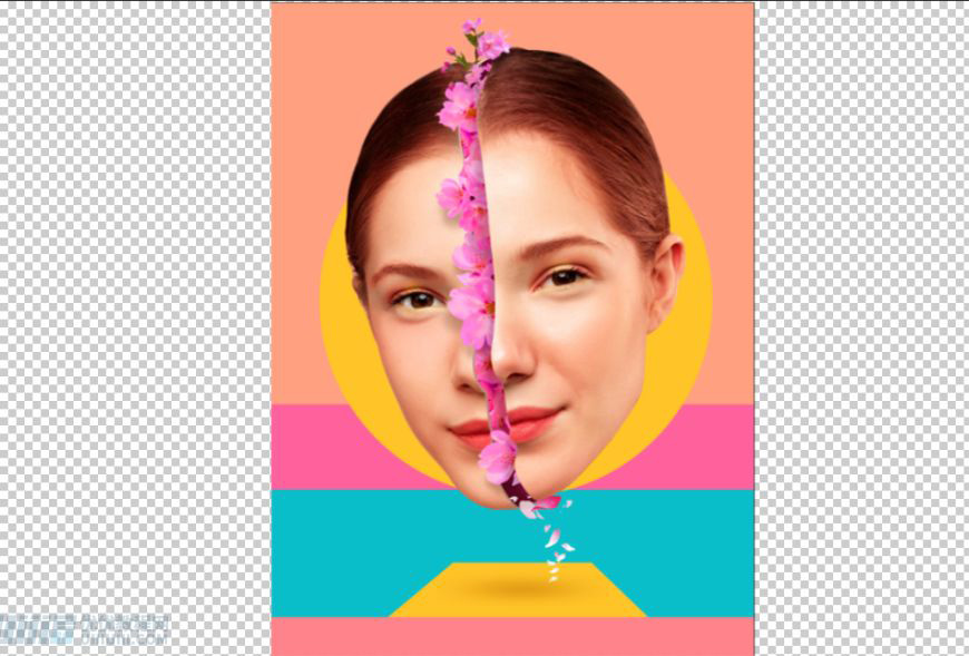 Photoshop�ϳɄ����^���L������Ч��