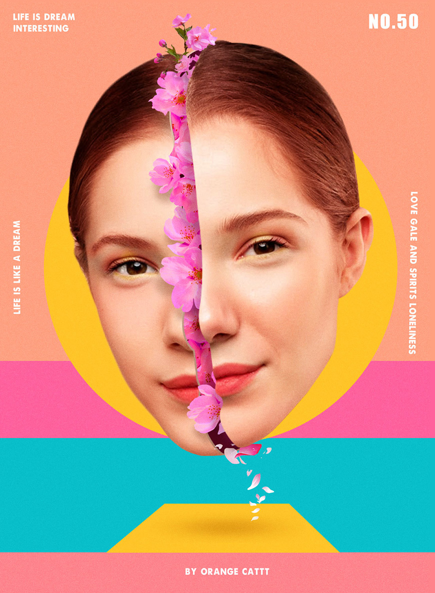 Photoshop�ϳɄ����^���L������Ч��