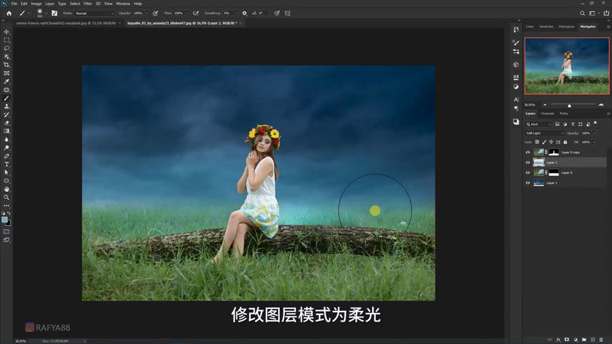 Photoshop�ϳɉ����ɾ������ľ��`����