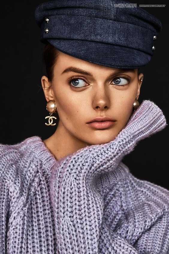 Photoshop制作編織效果的人物