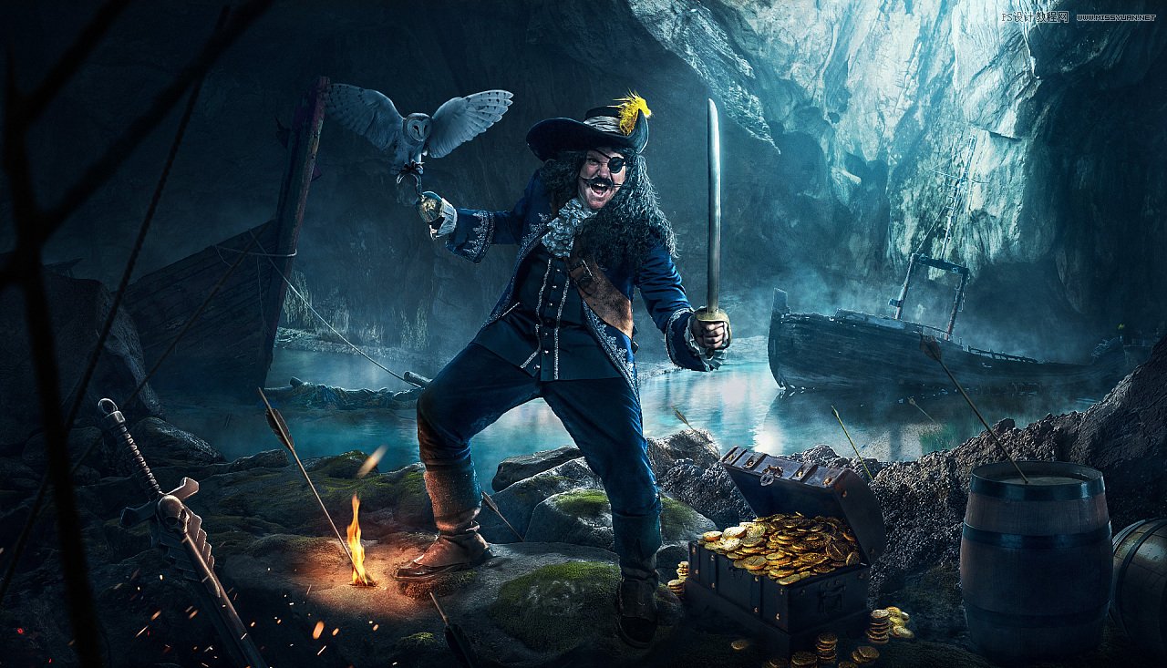 Photoshop�ϳɼ��ձȺ��I�L���Ӱ����