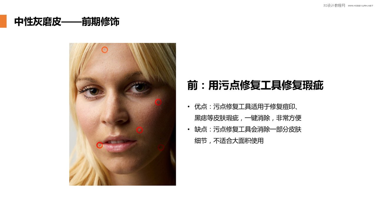 Photoshop使用中性灰磨皮法給人像精修