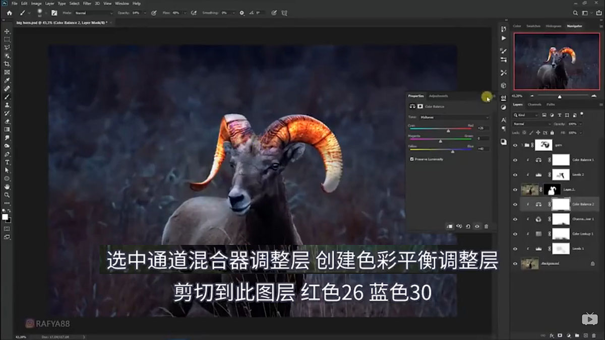 Photoshop�ϳ�ħ�����}�İl��ɽ��